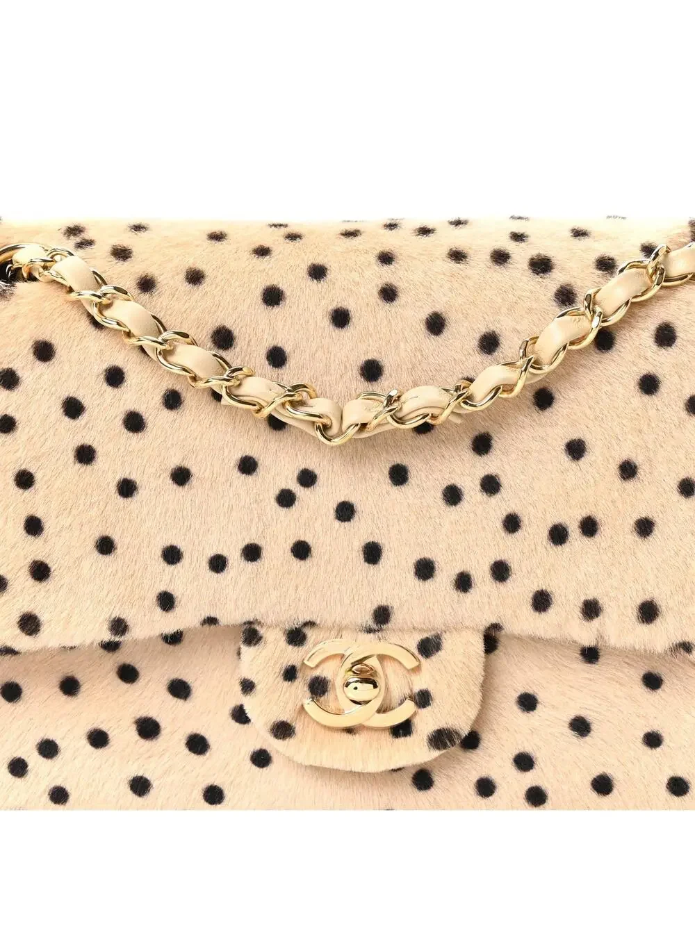 Chanel Pony Hair Cheetah Printed #335704C15B